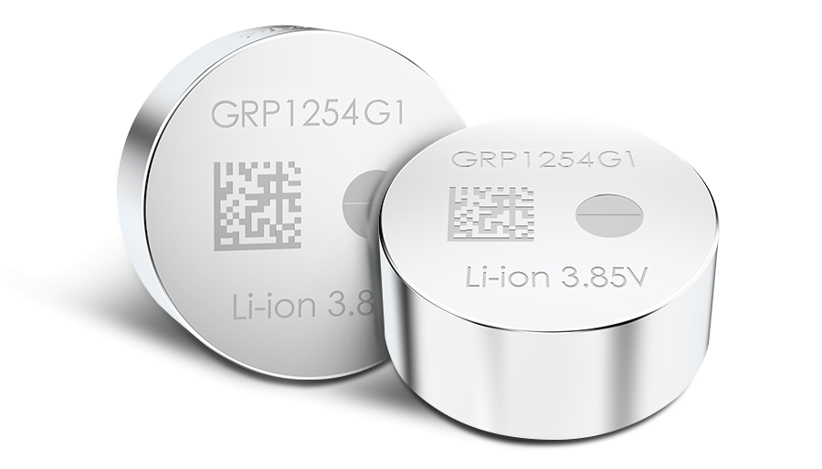 grp1254g1 3.85v鋰離子紐扣電池